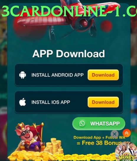 3cardonline game app for Pakistan players